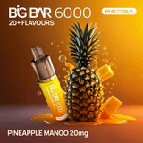 Feoba Big Bar Pineapple Mango 6000 Disposable Vape