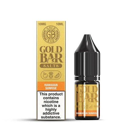 Gold Bar Salts Hawaiian Sunrise Nic Salt 10ml 10mg