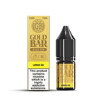 Gold Bar Salts Lemon Ice Nic Salt 10ml 10mg