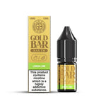 Gold Bar Salts Lemon Lime Nic Salt 10ml 10mg