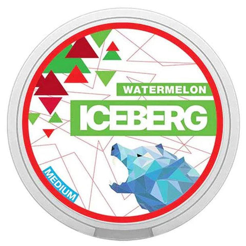 Iceberg Watermelon Nicotine Pouches Medium