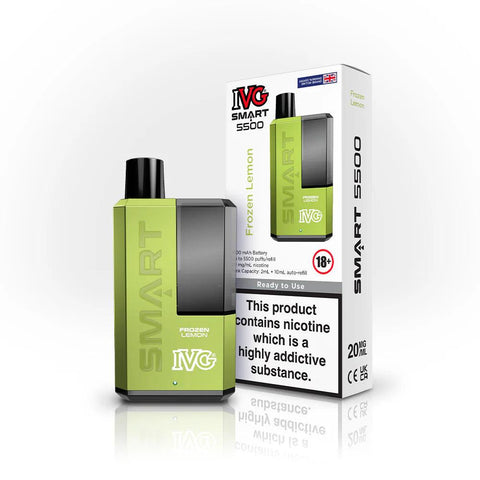 IVG SMART 5500 Frozen Lemon 5500 Disposable Vape 20mg