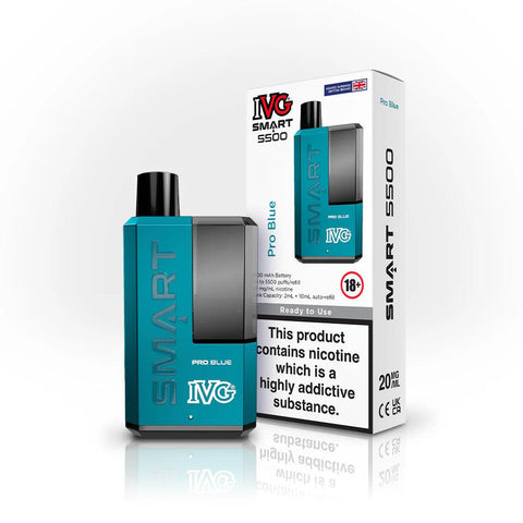 IVG SMART 5500 Pro Blue 5500 Disposable Vape 20mg