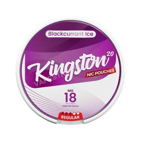Kingston Blackcurrant Ice Nicotine Pouches 12mg