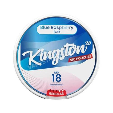 Kingston Blue Raspberry Ice Nicotine Pouches 12mg