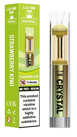 LUV ME SG600 Crystal Strawberry Kiwi Disposable