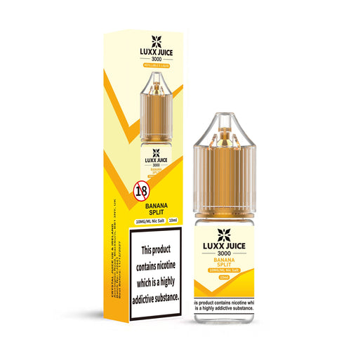 Luxx Juice 3000 Banana Split Nic Salt 10ml 10mg