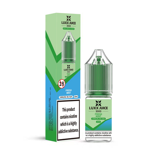 Luxx Juice 3000 Fresh Mint Nic Salt 10ml 10mg