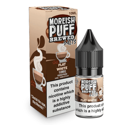 Moreish Puff Flat White Nic Salt 10ml 10mg