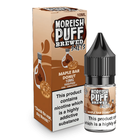 Moreish Puff Maple Bar Donut Nic Salt 10ml 10mg