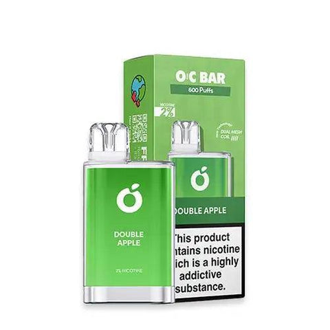 OC Bar 600 Double Apple Disposable