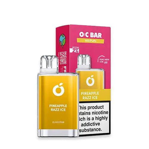 OC Bar 600 Pineapple Razz Ice Disposable