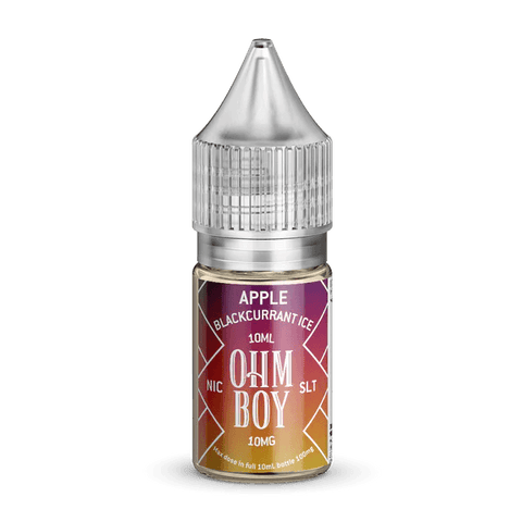 Ohm Boy SLT Apple Blackcurrant Ice Nic Salt 10ml 10mg