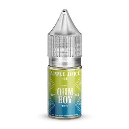 Ohm Boy SLT Apple Juice Ice Nic Salt 10ml 10mg