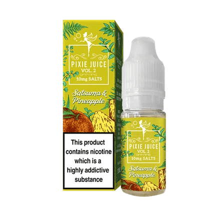 Pixie Juice Vol 2 Satsuma & Pineapple Nic Salt 10ml 10mg