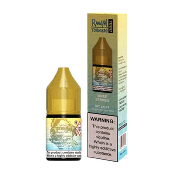 RandM Tornado 7000 Nic Salts Mixed Berries Nic Salt 10ml – Royal Vapes