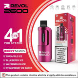 Revol 2600 Berry Series (Multi Flavour) 2600 Prefilled Pod Vape