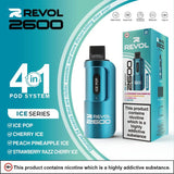 Revol 2600 Ice Series Ice Series (Multi Flavour) 2600 Prefilled Pod Vape