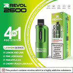 Revol 2600 Lemon Series (Multi Flavour) 2600 Prefilled Pod Vape