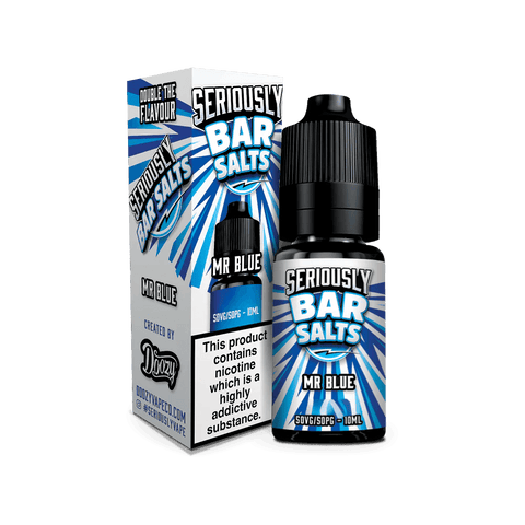 Seriously Salty Bar Salts Mr Blue Nic Salt 10ml 5mg