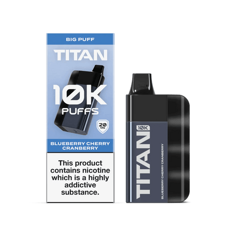 Titan 10K Blueberry Cherry Cranberry 10000 Disposable