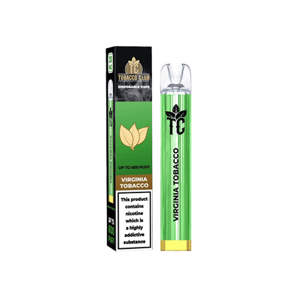 Tobacco Club Virginia Tobacco Disposable 20mg