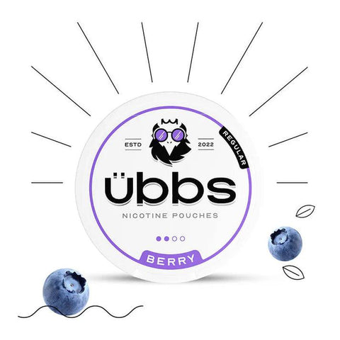 Ubbs Berry Nicotine Pouches 6mg