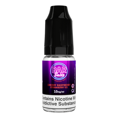 Vampire Vape Bar Salts Cherry Raspberry Strawberry Ice Nic Salt 10ml 10mg