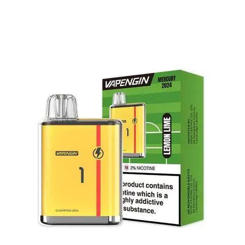 Vapengin Mercury Lemon Lime 2024 Football Edition Disposable 20mg