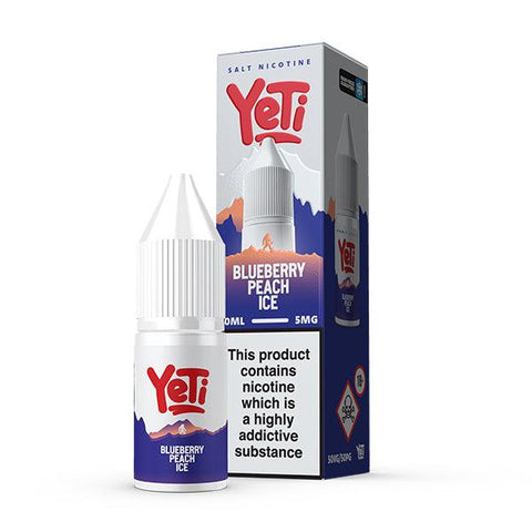 Yeti Summit Blueberry Peach Ice Nic Salt eLiquid 10ml 5mg