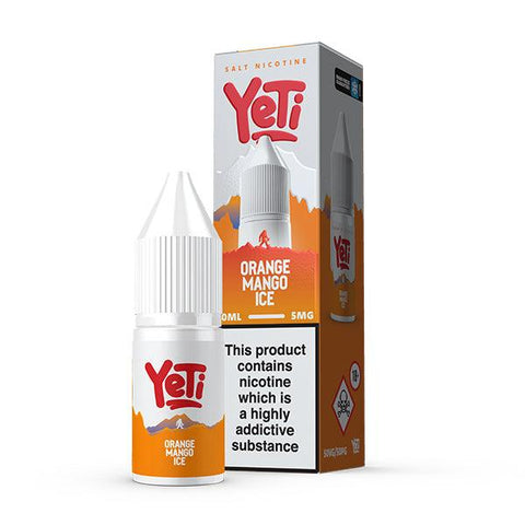 Yeti Summit Orange Mango Ice Nic Salt eLiquid 10ml 5mg