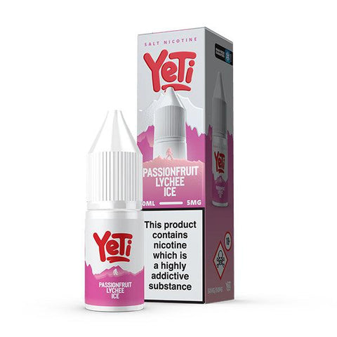 Yeti Summit Passionfruit Lychee Ice Nic Salt eLiquid 10ml 5mg