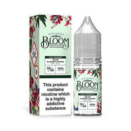 Bloom Pear Elderflower Nic Salt 10ml 10mg