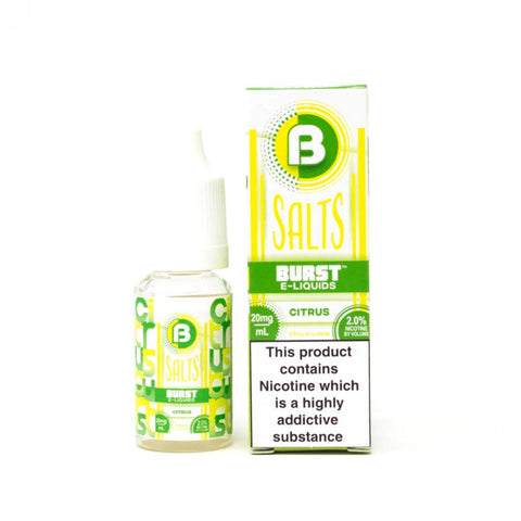 Burst Salts Citrus Nic Salt 10ml 10mg