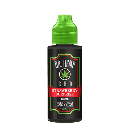 Dr Hemp Strawberry Surprise CBD eLiquid 100ml 3500mg