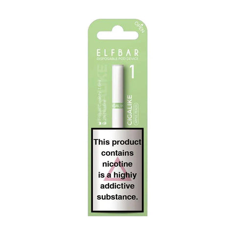 Elf Bar Cigalike Apple Peach Disposable