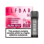 Elf Bar Strawberry Raspberry Cherry Ice Elfa Pods (2 Pack) 20mg