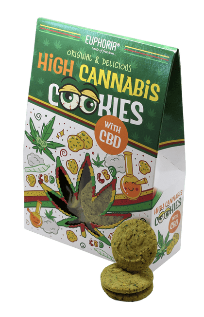 Euphoria CBD High Cannabis Cookies - Original