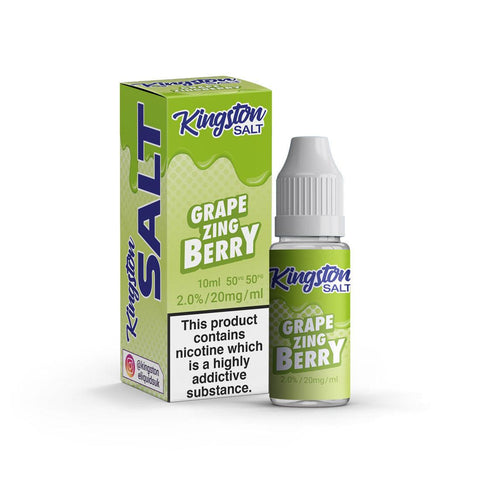 Kingston Grape Zingberry Nic Salt 10ml 10mg