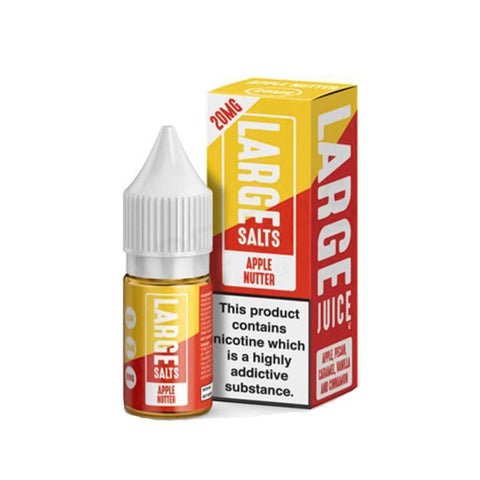 Large Juice Apple Nutter Nic Salt 10ml 5mg