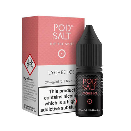 Pod Salt Core Lychee Ice Nic Salt 10ml 11mg