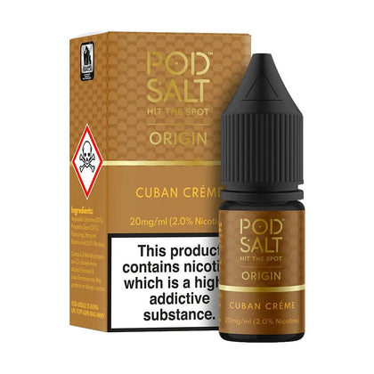 Pod Salt Origin Cuban Creme Nic Salt 10ml 11mg