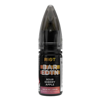 Riot BAR EDTN Sour Cherry Apple Nic Salt 10ml 10mg