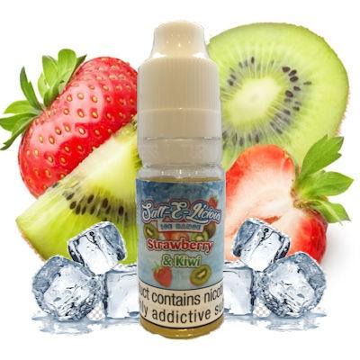 Salt-E-Licious Strawberry & Kiwi Ice Nic Salt 10ml 20mg