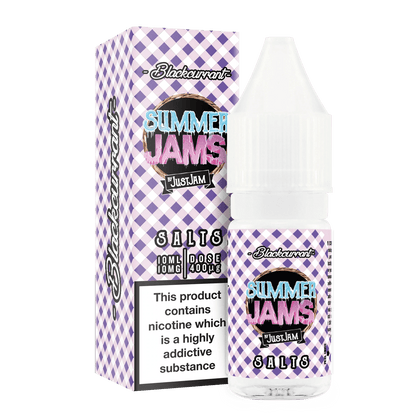 Summer Jams Blackcurrant Nic Salt 10ml 10mg