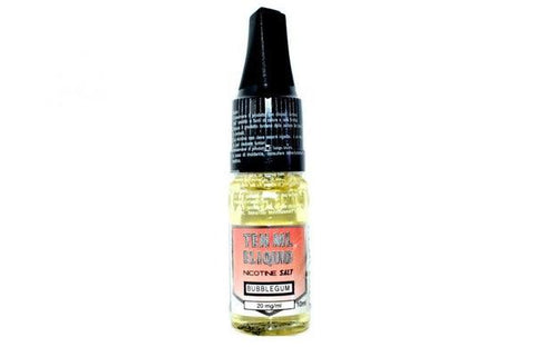 Ten ml Eliquid Bubblegum Nic Salt 10ml 20mg