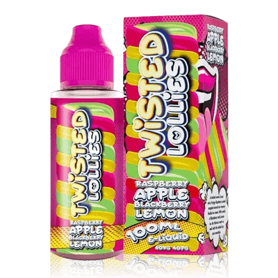 Twisted Lollies Raspberry Apple Blackberry N Lemon 100ml