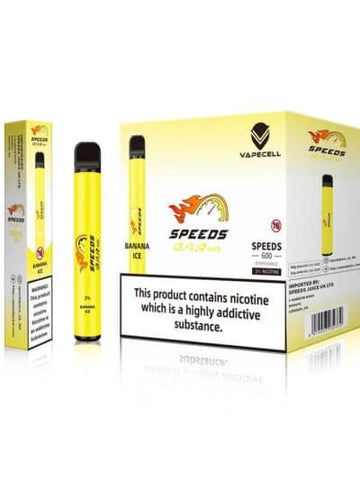 Vapecell Speeds Bar Banana Ice Disposable 20mg