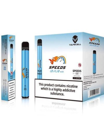 Vapecell Speeds Bar Blue Razz Disposable 20mg