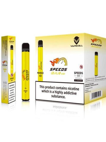 Vapecell Speeds Bar Mango Ice Disposable 20mg